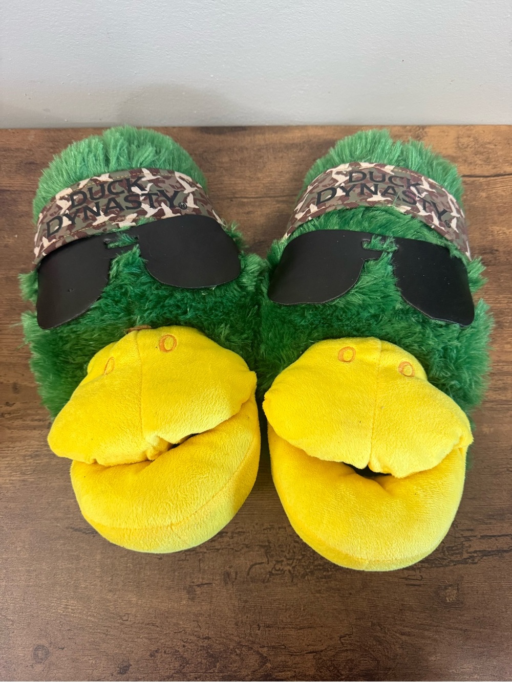 NWOT Duck Dynasty Men's Duck Slippers Size Large 11/12
